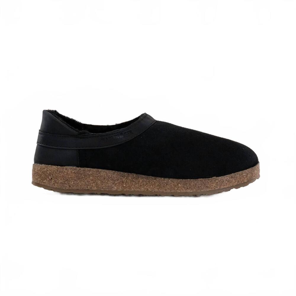NEW HAFLINGER women's siberia slip-on clog in black